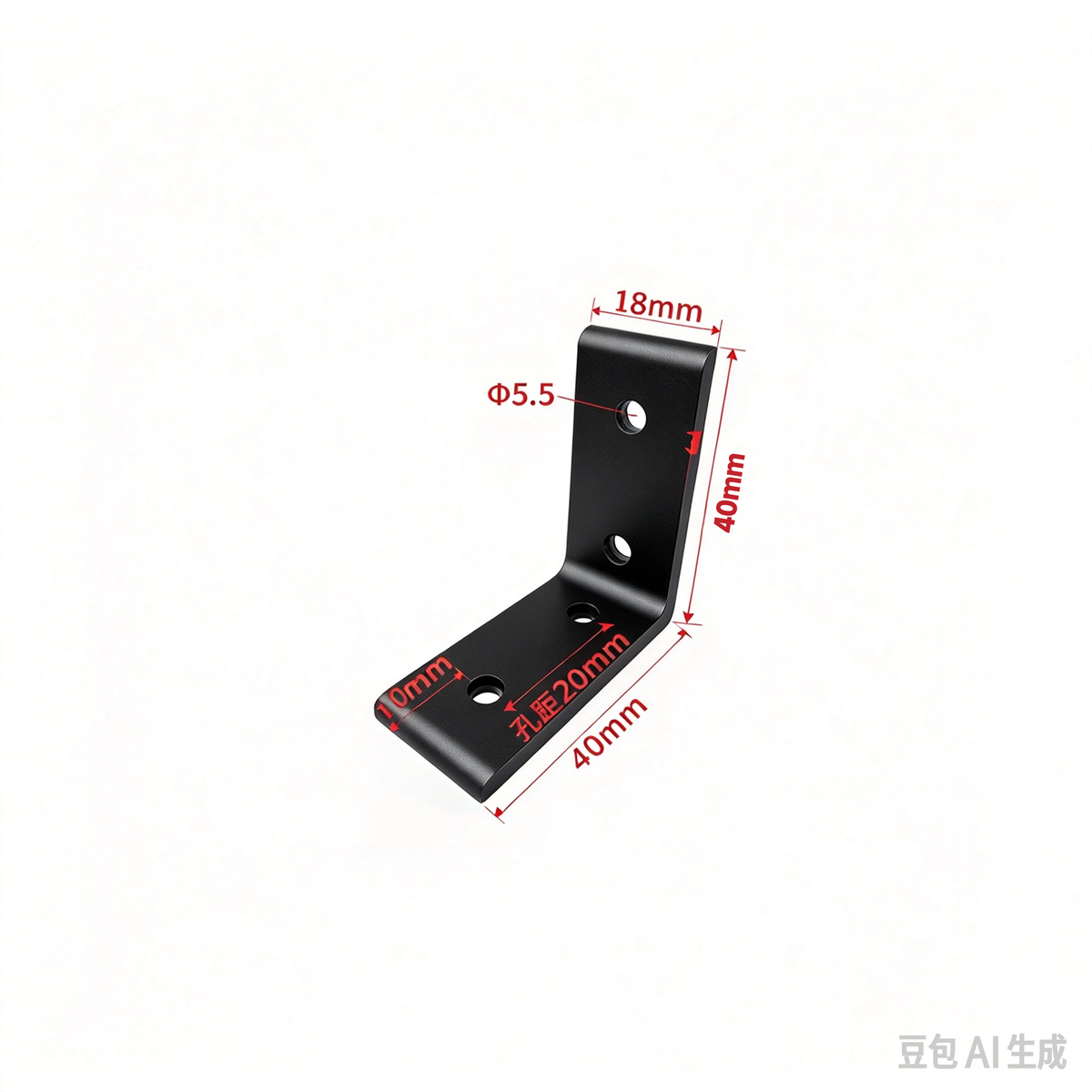 Aluminum Profile Vertical Corner Bracket & Shelf Support - 90 Degree Angle Joint (20 / 30 / 40 / 45 / 50 Series)