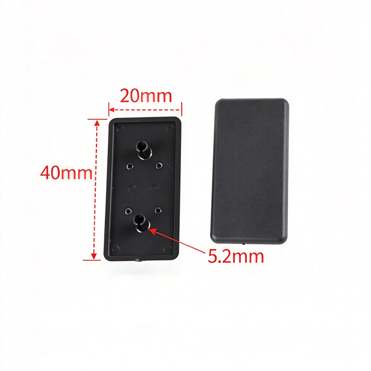 Aluminum Profile Plastic End Cap - Protective Dust Cover (20 / 30 / 40 / 45 / 50 / 60 / 80 Series & Round)