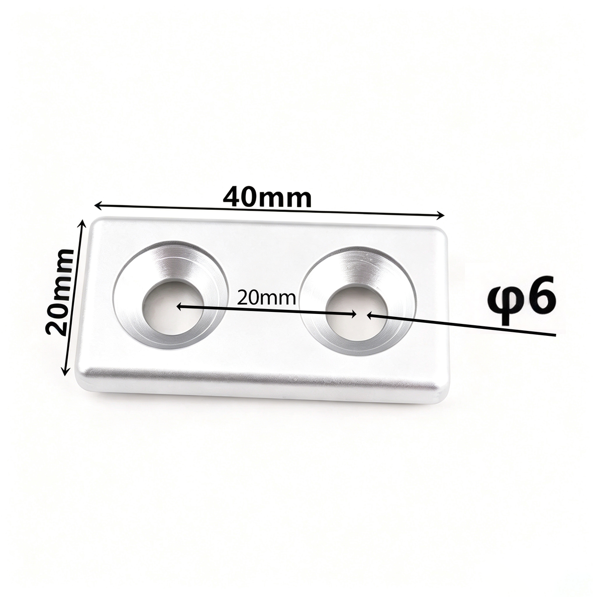 Aluminum Profile Metal End Cap Cover Plate (20 / 30 / 40 / 60 / 80 Series & Semi-Round)