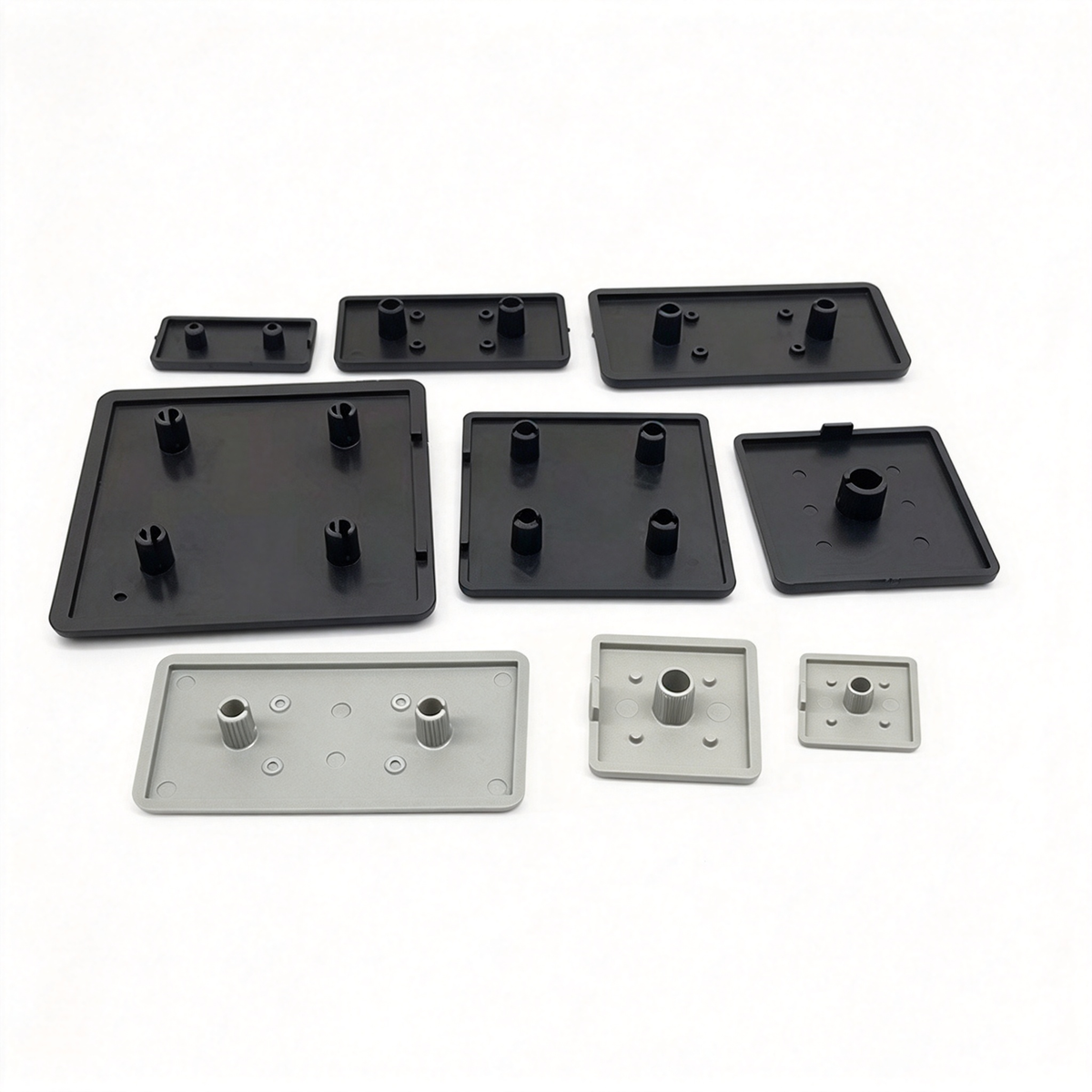 Aluminum Profile Plastic End Cap - Protective Dust Cover (20 / 30 / 40 / 45 / 50 / 60 / 80 Series & Round)