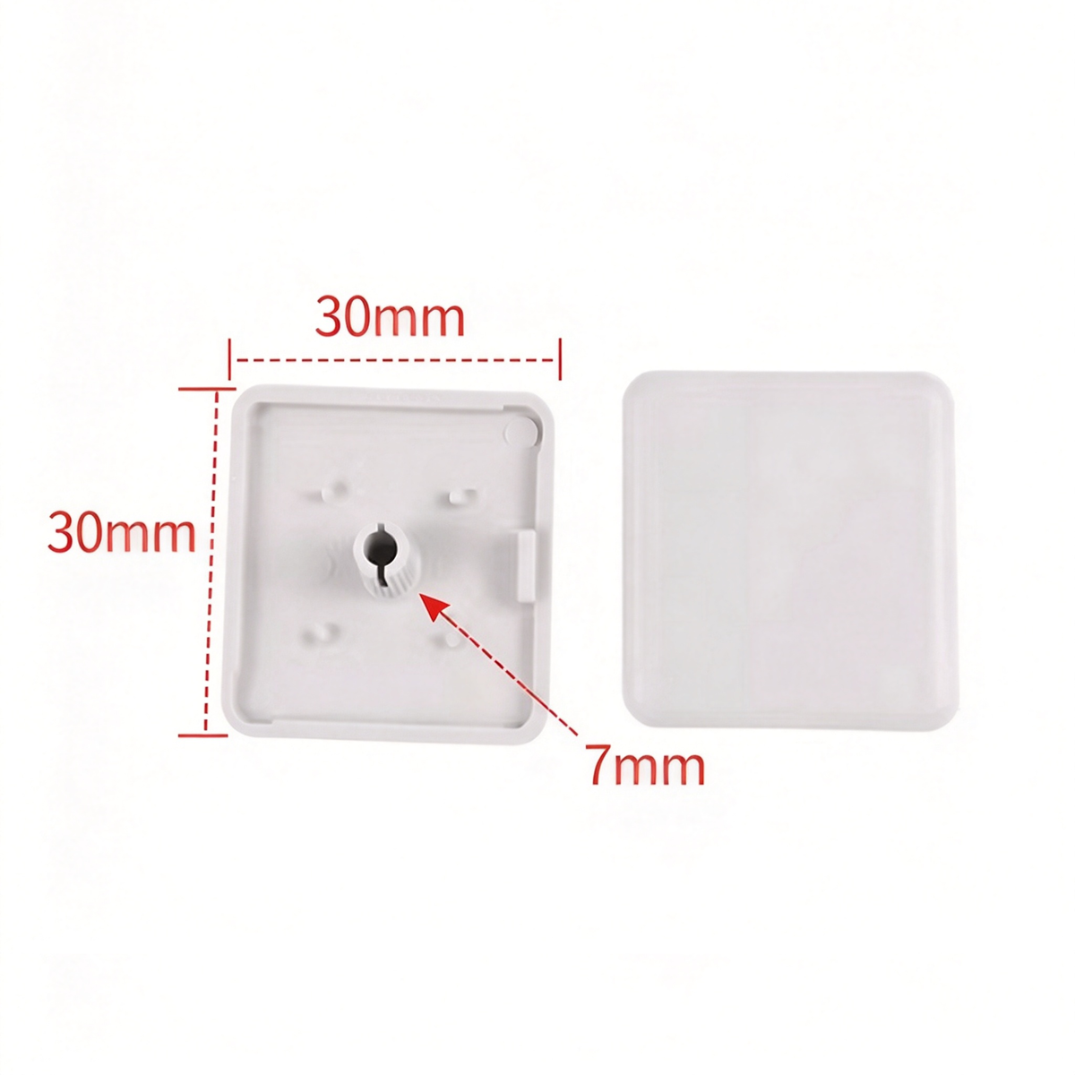 Aluminum Profile Plastic End Cap - Protective Dust Cover (20 / 30 / 40 / 45 / 50 / 60 / 80 Series & Round)