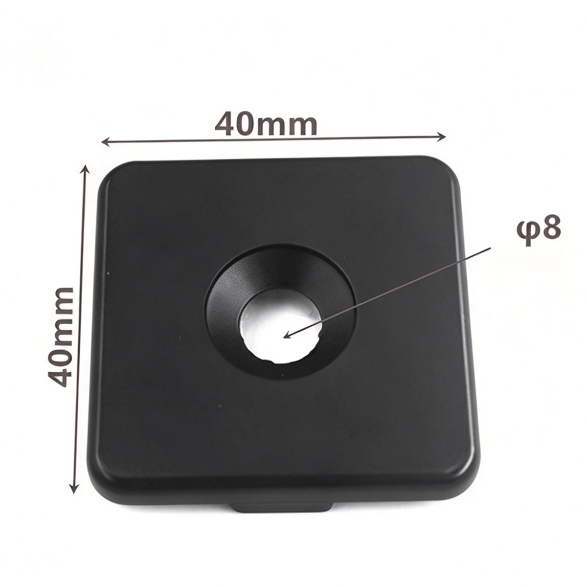 Aluminum Profile Metal End Cap Cover Plate (20 / 30 / 40 / 60 / 80 Series & Semi-Round)