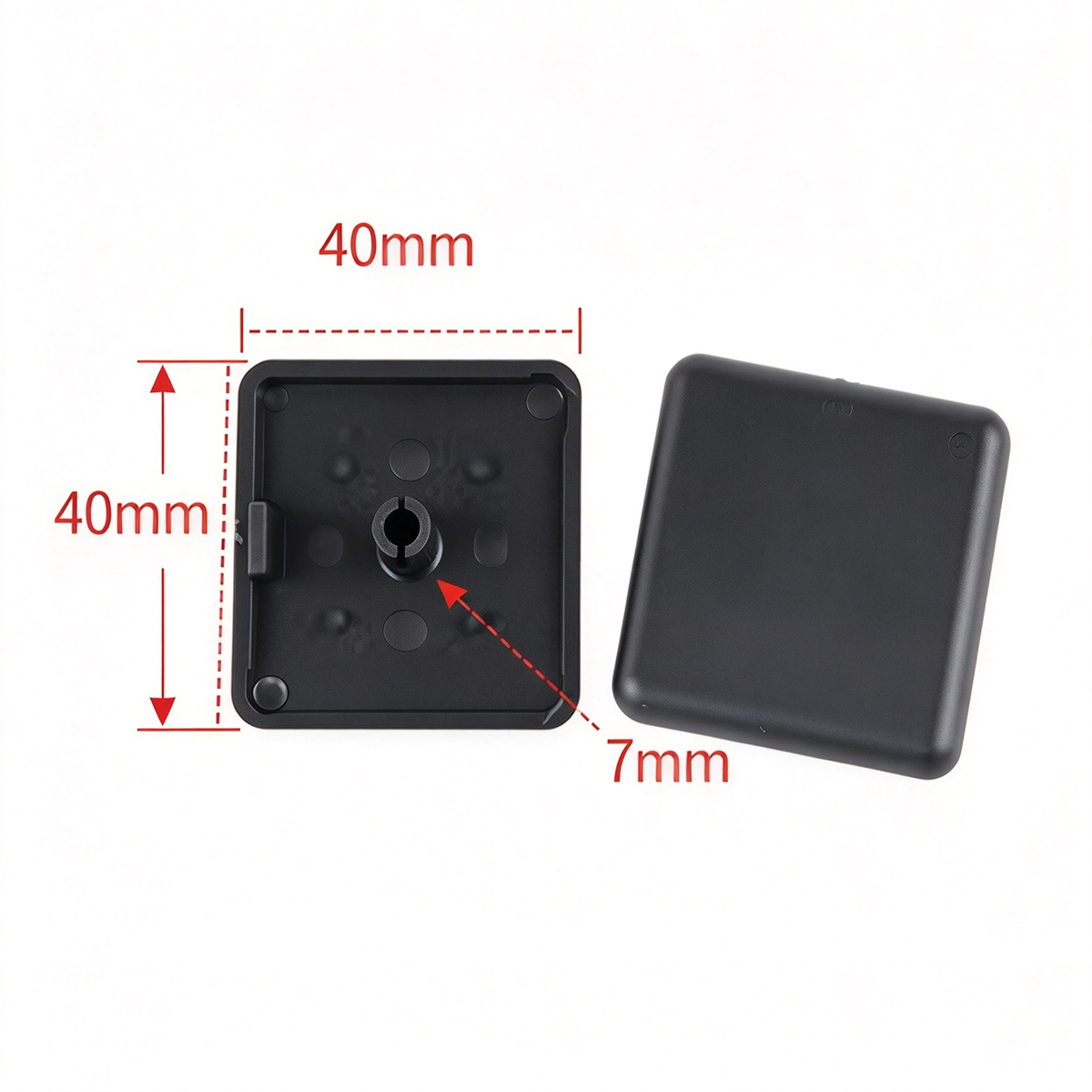 Aluminum Profile Plastic End Cap - Protective Dust Cover (20 / 30 / 40 / 45 / 50 / 60 / 80 Series & Round)