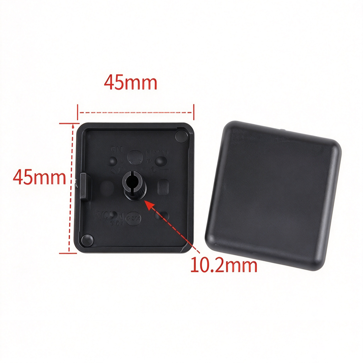 Aluminum Profile Plastic End Cap - Protective Dust Cover (20 / 30 / 40 / 45 / 50 / 60 / 80 Series & Round)