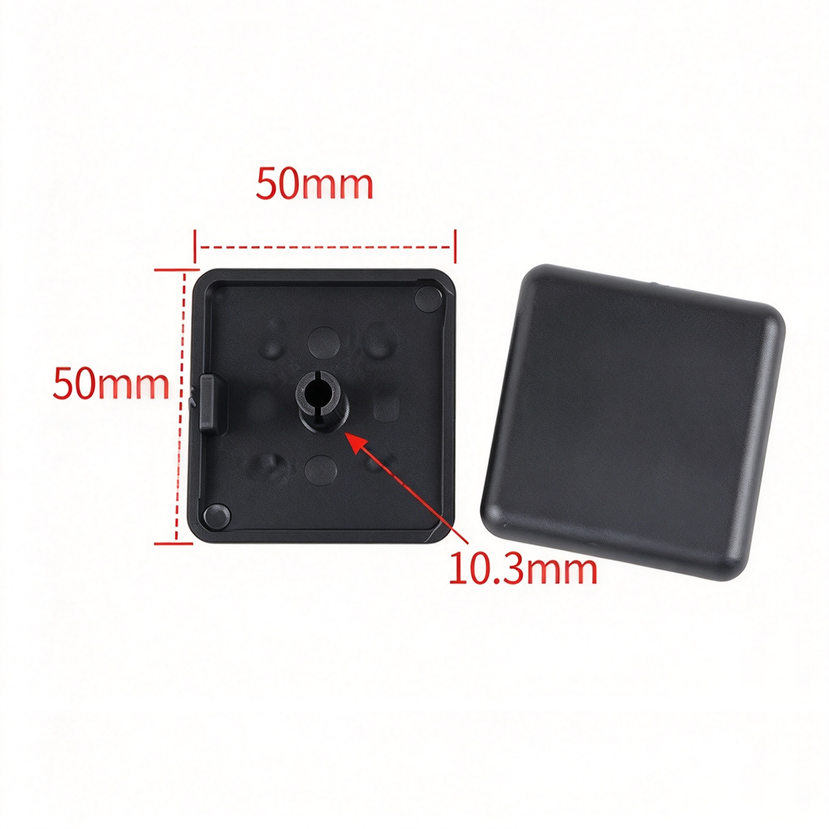 Aluminum Profile Plastic End Cap - Protective Dust Cover (20 / 30 / 40 / 45 / 50 / 60 / 80 Series & Round)