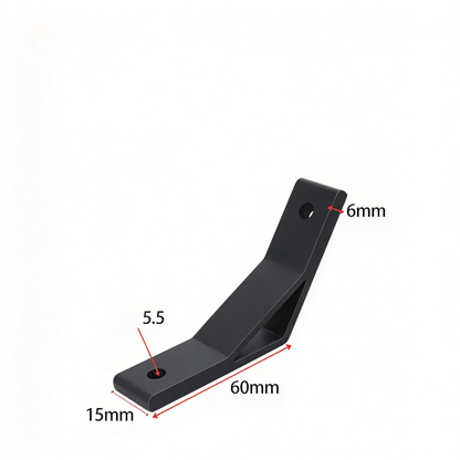 Aluminum Extrusion Corner Bracket - 90/45/135 Degree (2020 to 8080 Series)