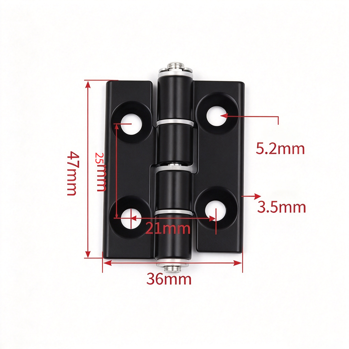 Industrielle Aluminiumprofil-Scharniere – Drehscharniere aus Zinklegierung, Aluminium und CNC-Präzisionsfertigung für T-Nut-Profile