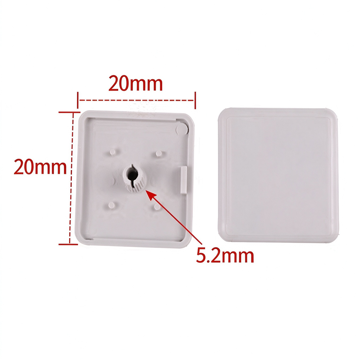 Aluminum Profile Plastic End Cap - Protective Dust Cover (20 / 30 / 40 / 45 / 50 / 60 / 80 Series & Round)