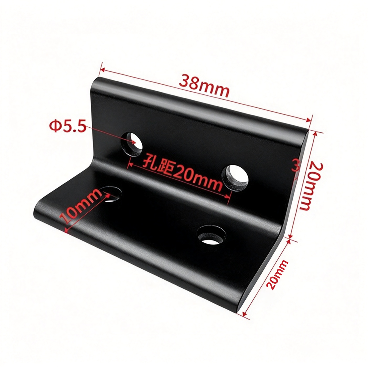 Aluminum Profile Vertical Corner Bracket & Shelf Support - 90 Degree Angle Joint (20 / 30 / 40 / 45 / 50 Series)