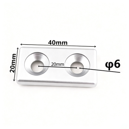 Aluminum Profile Metal End Cap Cover Plate (20 / 30 / 40 / 60 / 80 Series & Semi-Round)
