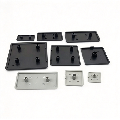 Aluminum Profile Plastic End Cap - Protective Dust Cover (20 / 30 / 40 / 45 / 50 / 60 / 80 Series & Round)
