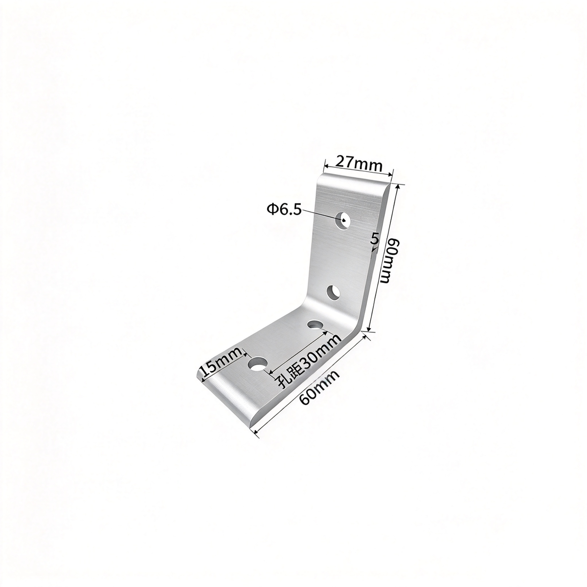 Aluminum Profile Vertical Corner Bracket & Shelf Support - 90 Degree Angle Joint (20 / 30 / 40 / 45 / 50 Series)