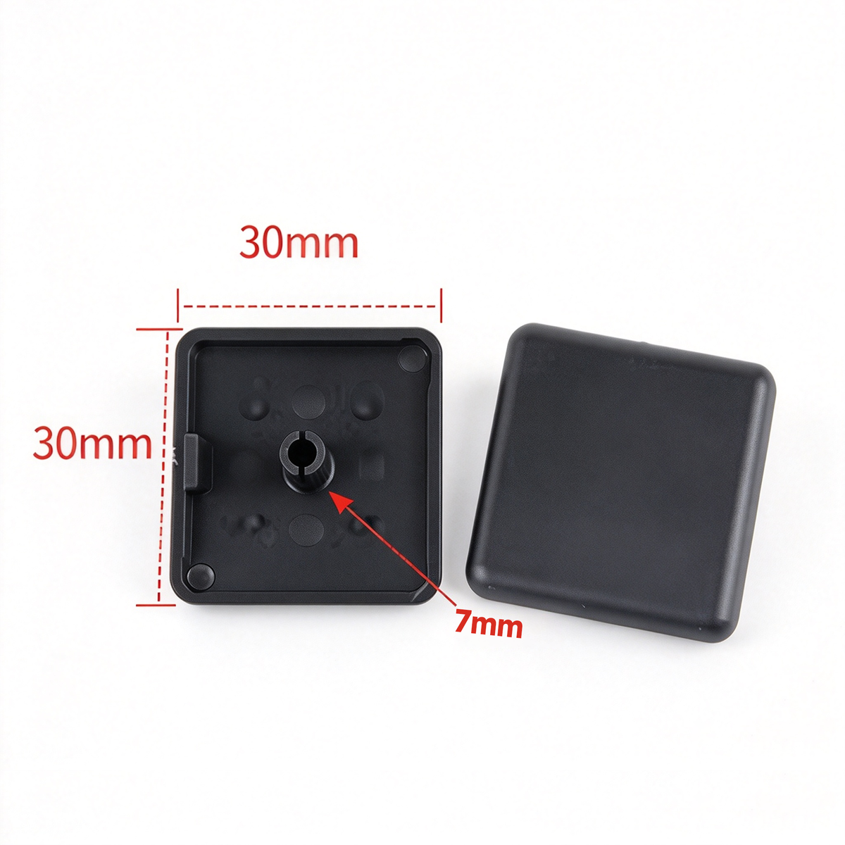 Aluminum Profile Plastic End Cap - Protective Dust Cover (20 / 30 / 40 / 45 / 50 / 60 / 80 Series & Round)
