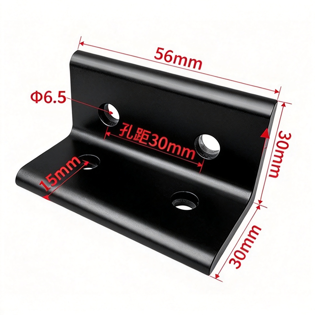 Aluminum Profile Vertical Corner Bracket & Shelf Support - 90 Degree Angle Joint (20 / 30 / 40 / 45 / 50 Series)
