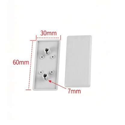Aluminum Profile Plastic End Cap - Protective Dust Cover (20 / 30 / 40 / 45 / 50 / 60 / 80 Series & Round)