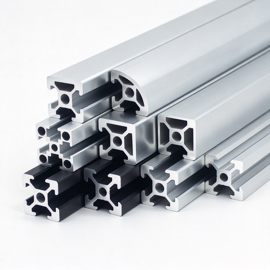 European Standard 2020 T-Slot Aluminum Extrusion Profile - 6mm Slot Industrial Framing