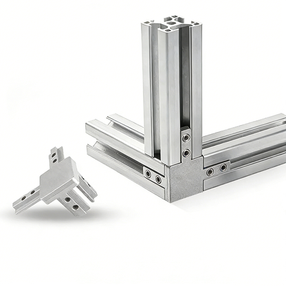 Aluminum Profile 2-Way &amp; 3-Way Cube Corner Connectors (1515 / 2020 / 3030 / 4040 Series)