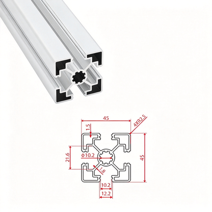 Europäischer Standard 4545, 4560 & 4590 T-Nut-Aluminium-Extrusionsprofile - Schwere Konstruktionsrahmen
