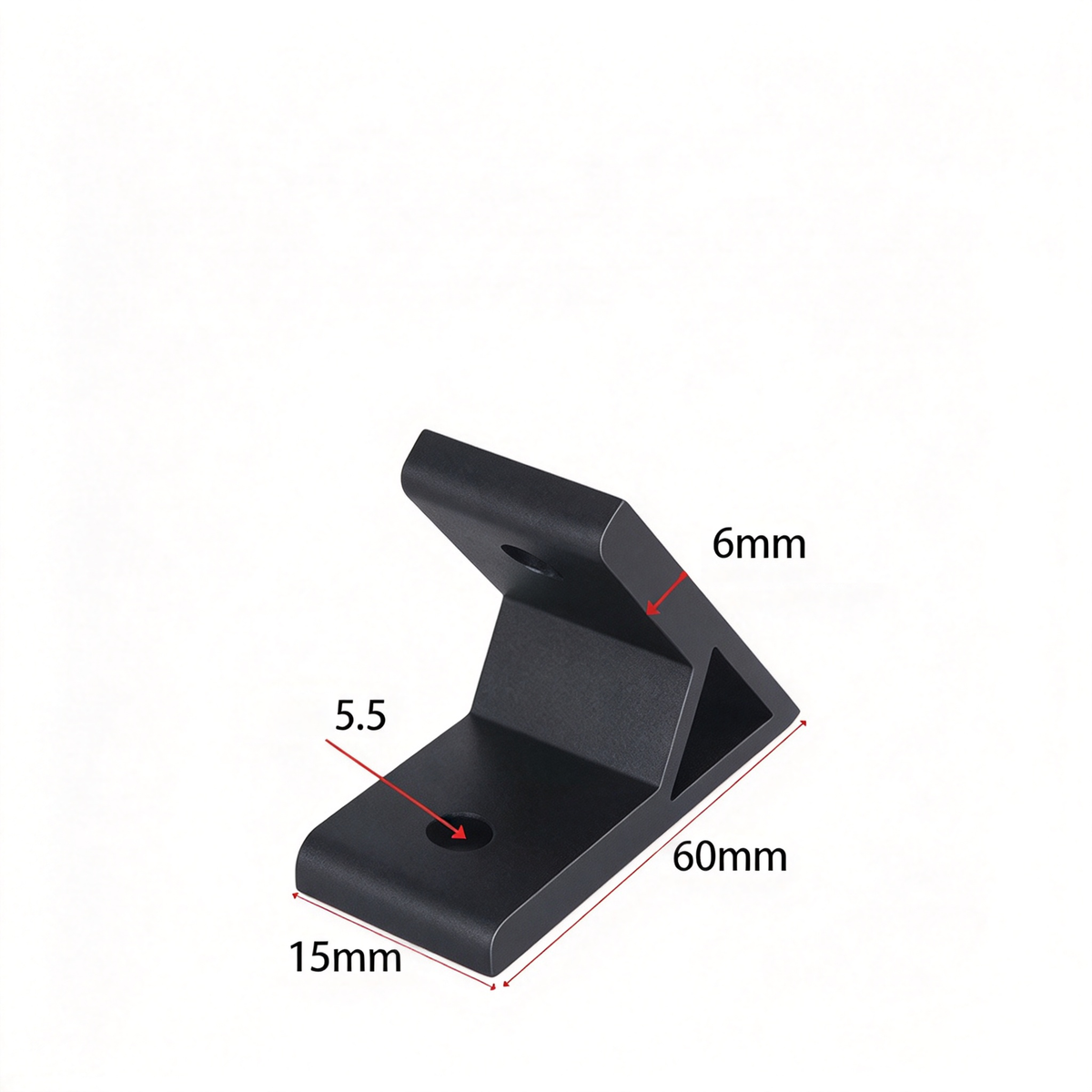 Aluminum Extrusion Corner Bracket - 90/45/135 Degree (2020 to 8080 Series)