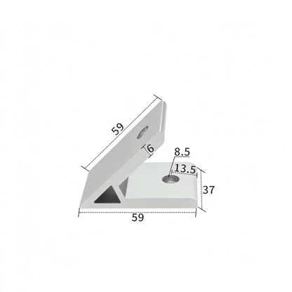 Aluminum Extrusion Corner Bracket - 90/45/135 Degree (2020 to 8080 Series)