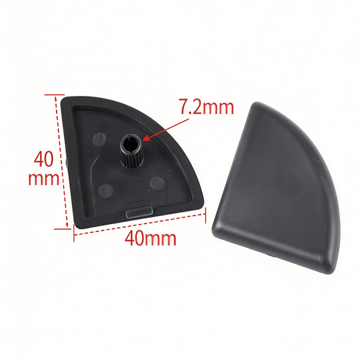 Aluminum Profile Plastic End Cap - Protective Dust Cover (20 / 30 / 40 / 45 / 50 / 60 / 80 Series & Round)