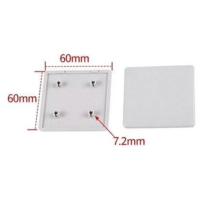 Aluminum Profile Plastic End Cap - Protective Dust Cover (20 / 30 / 40 / 45 / 50 / 60 / 80 Series & Round)