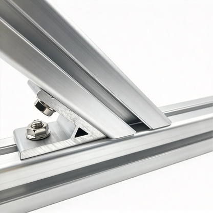 Aluminum Extrusion Corner Bracket - 90/45/135 Degree (2020 to 8080 Series)