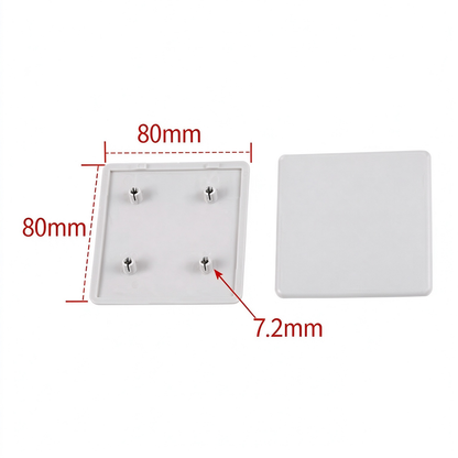 Aluminum Profile Plastic End Cap - Protective Dust Cover (20 / 30 / 40 / 45 / 50 / 60 / 80 Series & Round)